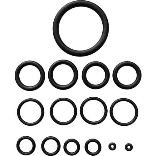 15pcs Scuba Diving O Ring Kit for Dive Tank Hose Gauge Gear Underwater Camera Repair Replacement Accessories