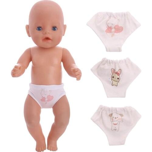 New arrives hand-made underwear fit 18 inches doll or 43 cm -, Children best Birthday Gift