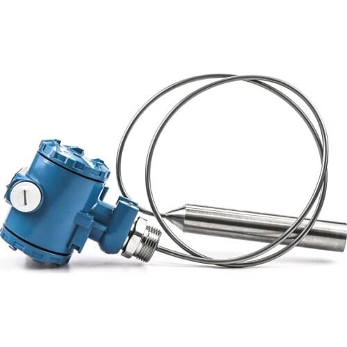 Full stainless steel gasoline fuel tank height measurement liquid level sensor 4-20ma output 3m range transducer