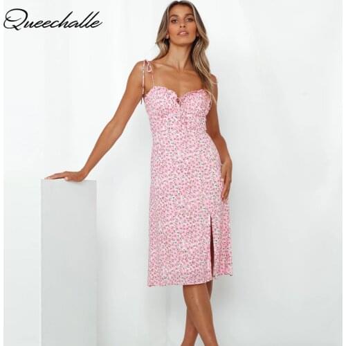 QUEECHALLE Women's Beach Sundresses