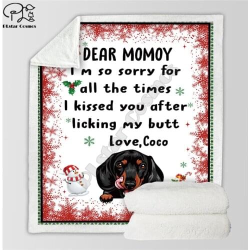 Dear Momoy Merry Christmas 3d printed fleece blanket Beds Hiking Picnic Thick Quilt Fashionable Bedspread Sherpa Throw Blanket