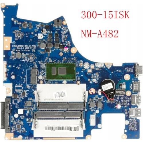 SHELI For Lenovo Ideapad 300-15ISK Laptop Motherboard With I5-6200u CPU NM-A482 5B20K38179