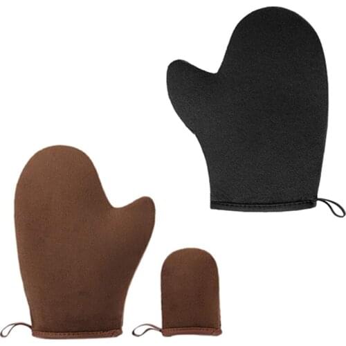 Tanning Flocking Sunscreen Gloves Self Tanning Gloves Oiled Gloves Oiled Sunscreen Sponge Gloves SPA Gloves