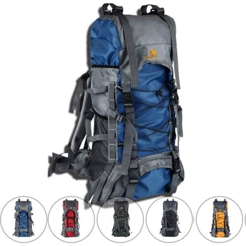 TECWILL 70L Tactics Molle Army Bag Men Backpack Rucksack for Hike Travel Backpacks Large Capacity Nylon Waterproof Military