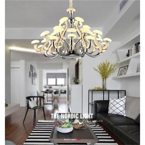 High quality North European mushroom droplight contracted village restaurant bedroom lamp droplight with personality
