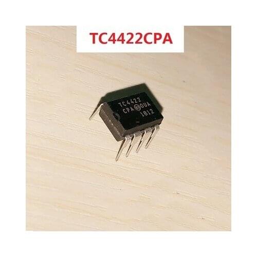 10pcs/lot TC4422 TC4422CPA DIP8 IC In Stock