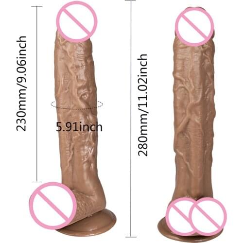 11inch Super Long Dildo Huge Big Penis Sex Toys for Woman Lesbian Female Masturbation Strapon Suction Cup Realistic Dildo