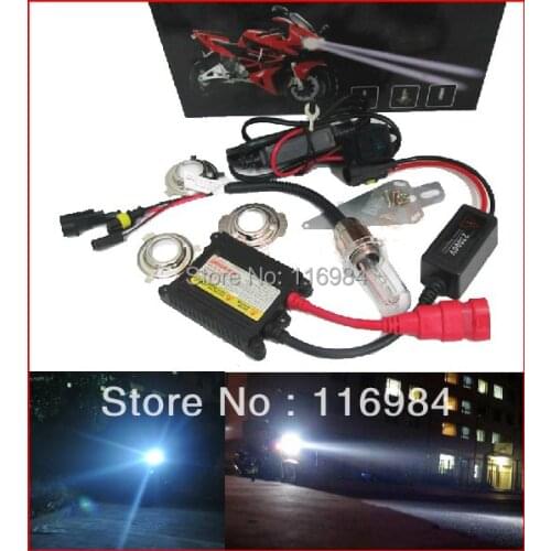 35W DC12V H6 H/L HID Xenon Headlight Motorcycle Motorbike Bike Slim lamp Kit 4300K~10000K