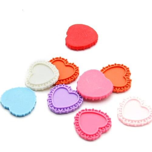 5pcs/pack Plain Color Diamond Pendant Trays Caps for Hair Bows Making DIY Craft Scrapbooks,5Yc19556