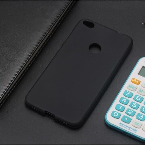 AMMYKI New style Durable Never Fabe soft Black silicone 5.2'For huawei p8 lite 2017 Case