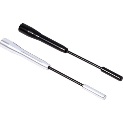 1 Set Car Three Sections Extendable Alloy Bee Sting Radio Roof Mast Antenna Aerial Ariel AM/FM Silver/Black Hot