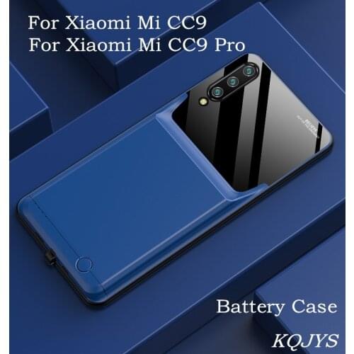 KQJYS External Power Bank Charging Cover Case for Xiaomi Mi CC9 Portable Battery Charger Case for Xiaomi Mi CC9 Pro Battery Case