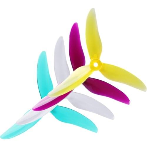 Gemfan Hurrica 51499 5inch tri-blade Propeller Props compatible T-motor F40 Pro/Xing 2207 2208 2306 Brushless motor for FPV RC