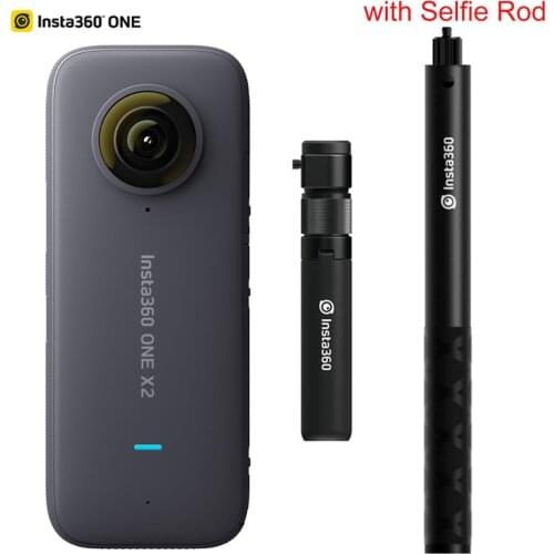 Insta360 ONE X2 FlowState Stabilization Panoramic Action Camera 5.7K 30fps LCD Touch Screen 10m Waterproof Live Streaming