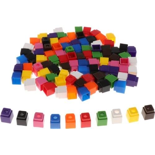 Cubes To Count MathLink Early Education Kids 100pc Cubes 2cm X 2cm X 2cm