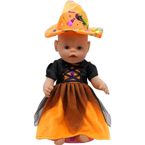 Dolls & Accessories Doll Clothes Dress Fit 18 Inch American&43 CM Reborn Baby Dolls OG Girl Doll Russia Doll DIY Gift`s Toy