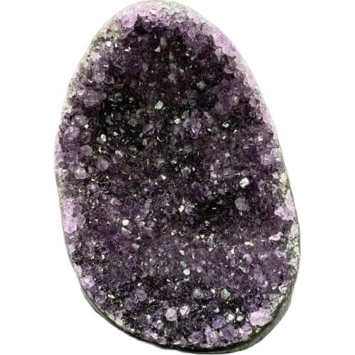 Natural Amethyst Cave Quartz Cluster Crystal Specimens Healing Free Form