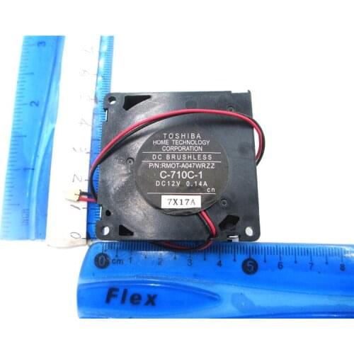 NEW FOR TOSHIBA C-U01C-1 12V 0.14A 5cm RMOT-A047WZZ C-710C-1 5.5cm projector fan