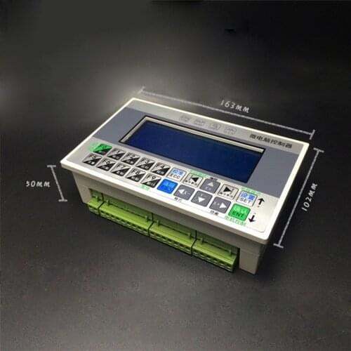 New BR010-11T8X2M Step Servo Motor Controller 2-axis Linkage Programmable Cylinder Solenoid Valve DC 12-26V 2A Motor Controller