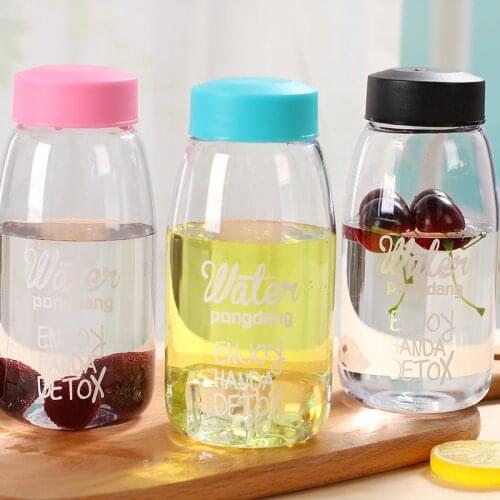 New 500ml Plastic Cup Children Sports Cup Outdoor Creative Gift Bottles Cheap Gift Drinking Bottle Water For Sale