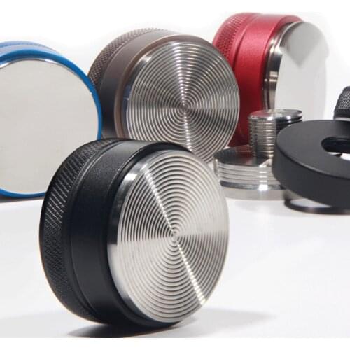 58mm Manual Coffee Tamper Stainless Steel Coffee Espresso Powder Grinder Distributor Leveler Tools Coffee Press Coffee Tampers