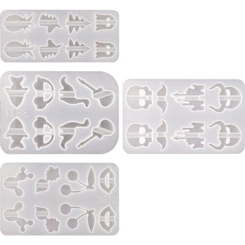 Fruit Silicone Gummy Candy Chocolate Mold Ice Cube Tray Jelly Molds Cupcake Baking Fondant Mould Kitchen Cake Decorating Tools