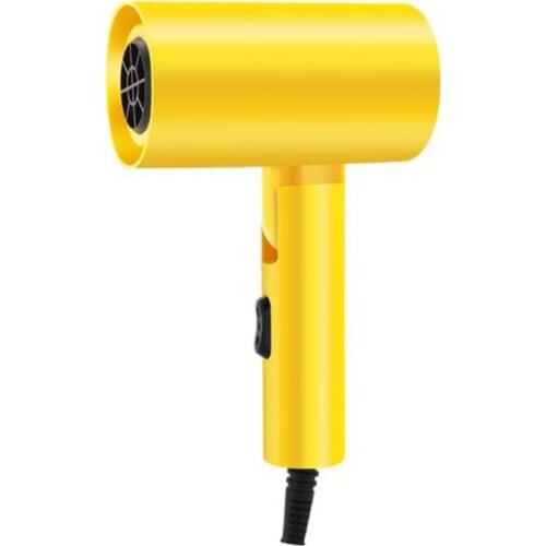 Folding Hotel Hammer Hair Dryer Student Dormitory Negative Ion High-Power Hair Dryer Lightweight 3 Heat Settings Blow Dryer