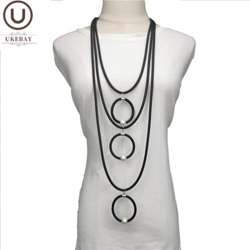 UKEBAY New Pendant Necklaces Women Handmade Design Bohemia Necklaces Wedding Jewelry Clothes Accessories Neck Lace Wholesale