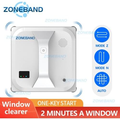 Ultra Thin Window Wash Robot Electric Vacuum Cleaner Smart and Automatic Windows Cleaner Glass Wiper Magnetic for House Cleaning