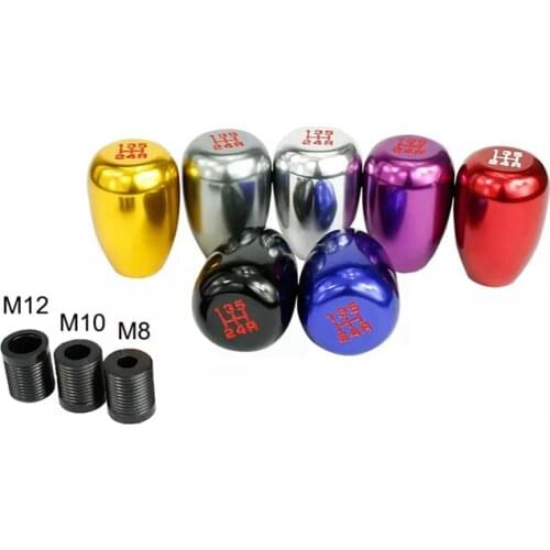 Universal Aluminum Racing 5 Speed Car Gear Shift Knob Manual Automatic Gear Shift Knob Shift Lever