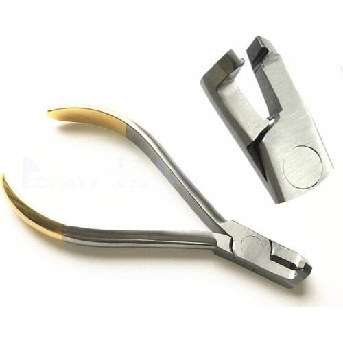 1Pcs Orthodontic Pliers Lingual Distal End Cutter With TC For Cutting Excess Wire to Buccal tubes
