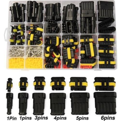 352Pcs Wire Connector Automotive Waterproof HID Saled Connect Terminal Blocks Set Car Wire Connector