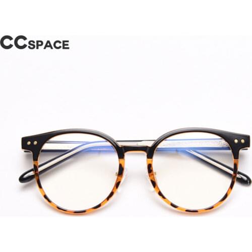 49151 Round Plastic Titanium Glasses Frames Vintage Men Women Optical Fashion Computer Glasses