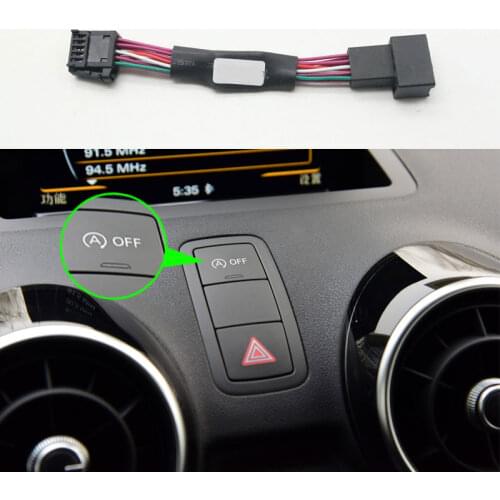 For Audi A1 8X 2012 2013 2014 2015 2016 2017 2018 Car Automatic Stop Start Off Closer Device Control Sensor Plug Cable