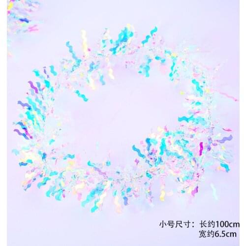 Handmade Painted Shinning Cake Topper For Wedding Birthday Party Baby Shower wire Sequins Cake Toppers Cake Decoration