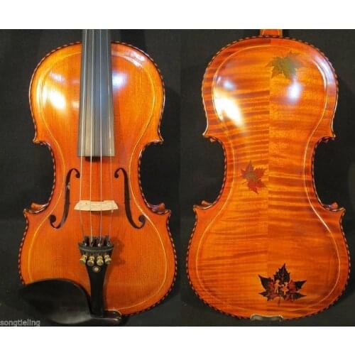 Strad Style SONG Brand master inlaid violin 4/4 of concert #10224