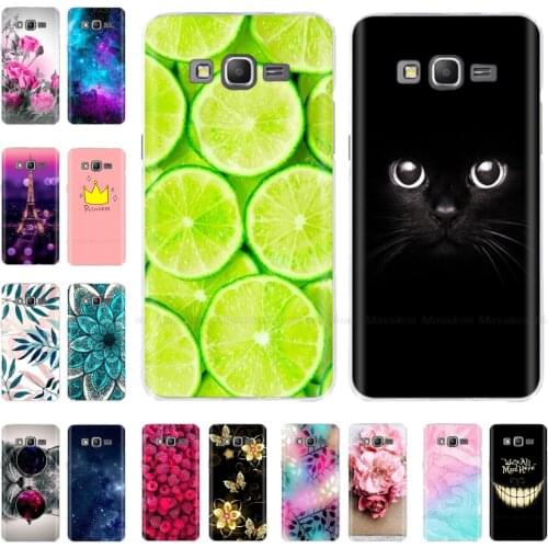 Soft TPU Flower Cases FOR Samsung Galaxy Grand Prime Case Cover G530 G530H G531 G531H G531F Bumper FOR Samsung Grand Prime Cover