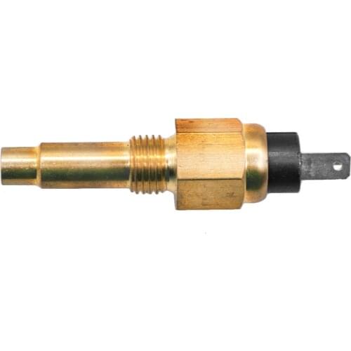 Water Temperature Sensor 40-120 Celsius Sender Thread 3/8"-18NPT for Boat Marine Car Temp Gauge With 96 degree Alarm