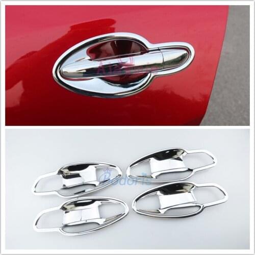 For Mazda Atenza 2014 2015 2016 2017 2018 Door Handle Cover Guarnish Trim Overlay Panel Chrome Car Styling Accessories