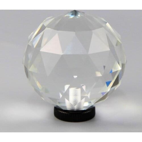 Crystal Prism Ball Punched Faceted Prisms Photography Accessories Clear K9 Glass Home Decoration Stage Create Light