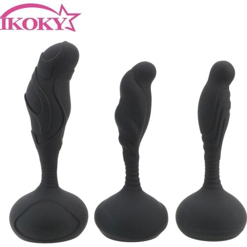 IKOKY Prostate Massager Adult Products Male Masturbator Sex Toys For Men Erotic 10 Speed Vibrator Anal Beads Butt Plug