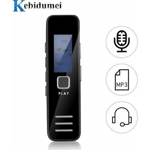 Kebidumei top digital voice recorder 20 hours voice recorder voice control telephone recording MP3 player recorder