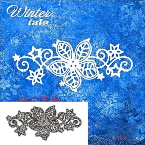 Leaves, flowers, handmade Metal Cutting Dies for DIY Craft Making Paper Greeting Cards Shadow Background Scrapbooking 2021 New