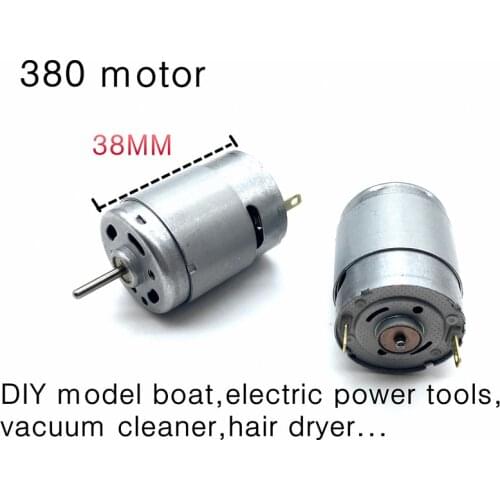 Good RS 380 motor 12V high speed Large torque DC micro motor