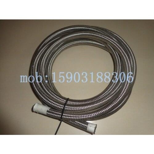 Heavy duty multi-purpose an6 auto modification ss stainless steel braided fuel oil cooler hose 1M