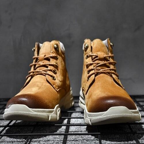 Mens Causal Shoes Sapato Masculino Casual Fashion Sneakers Shoes Men Leather For Sneaker Flat Boots Man Shoe Mens 2020