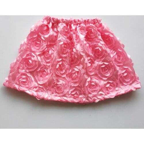 2021 New Childrens Flower Skirt Summer Hot Girl Beach Cloth Jacquard Casual Fancy Dress Pink