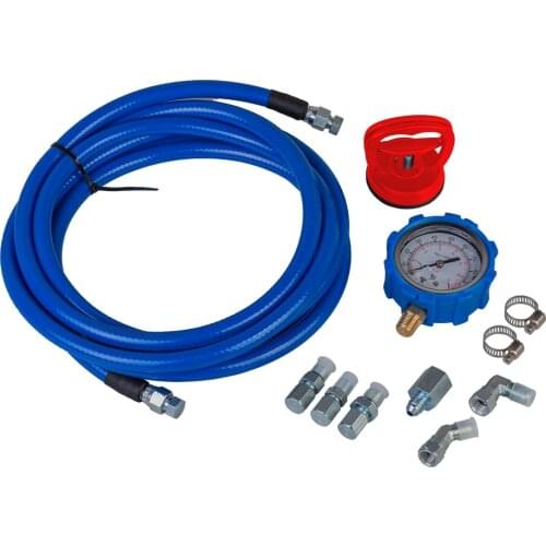 New Fuel Pressure Mechanical Gauge Test Tool Kit Fits Ford Powerstroke 6.0L 7.3L