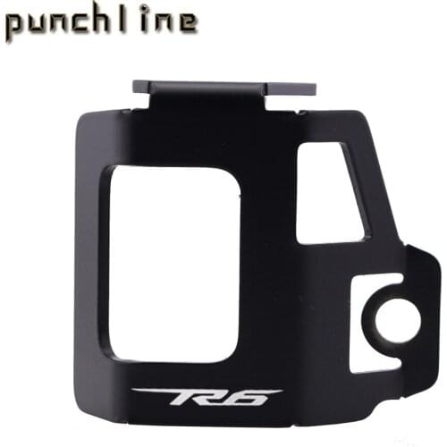 Fit YZF-R6 10-21 For YZF-R25 ZYF-R3 2015-2021 YZF-R1 R1M 98-21 YZF-R15 V3 19-21 rear brake fluid reservoir guard cover protector