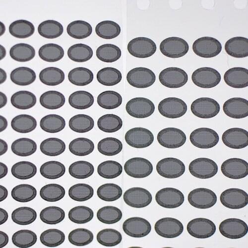 Oval Shape Earphones Filter Mesh Earbuds Dust Proof Mesh In Ear Tuning Mesh Filter 20pcs